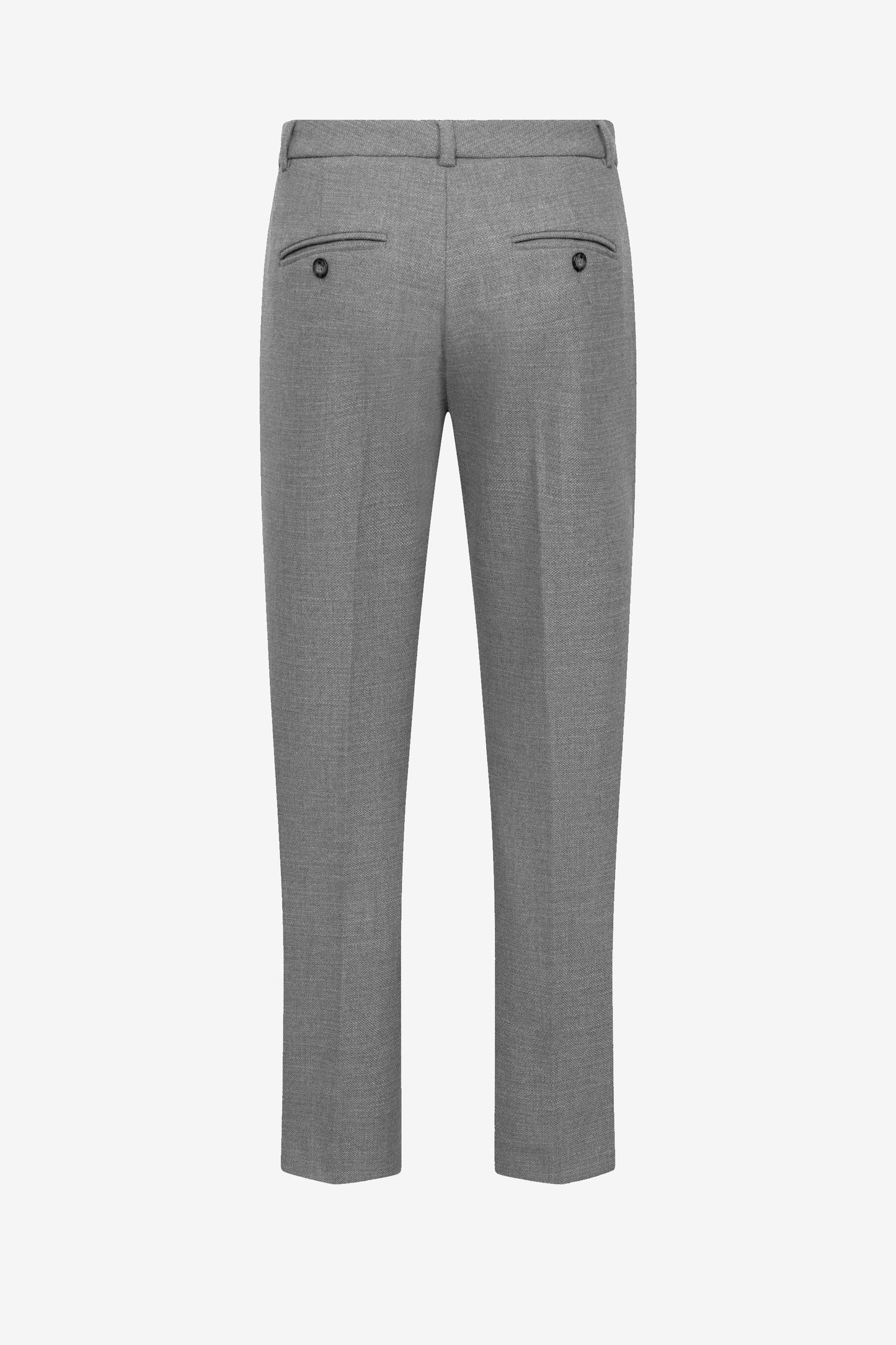 Pantaloni Mary Blended Panama in grigio scuro
