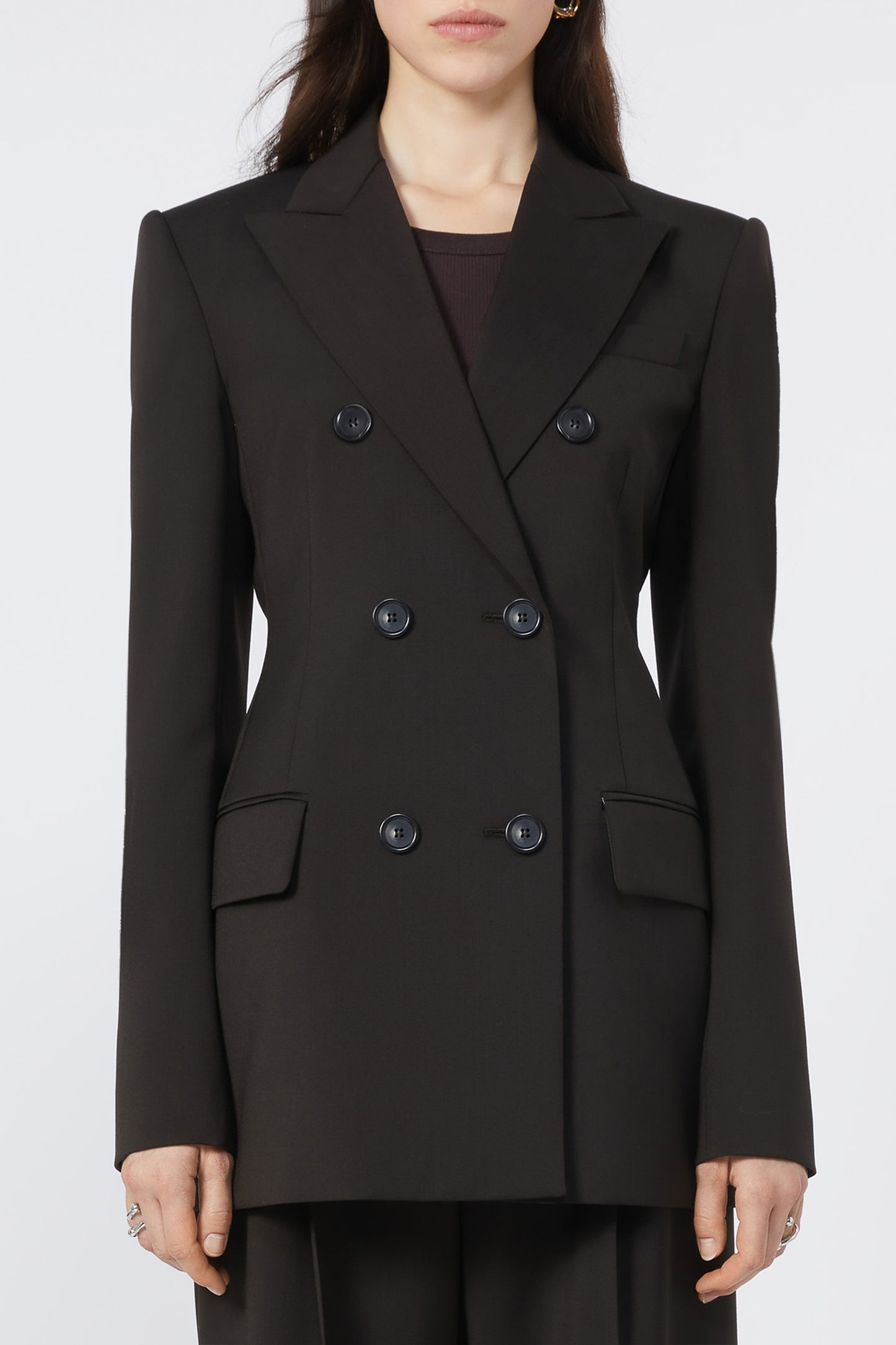 Blazer Adamo in DunkelbraunSportmax - Anita Hass