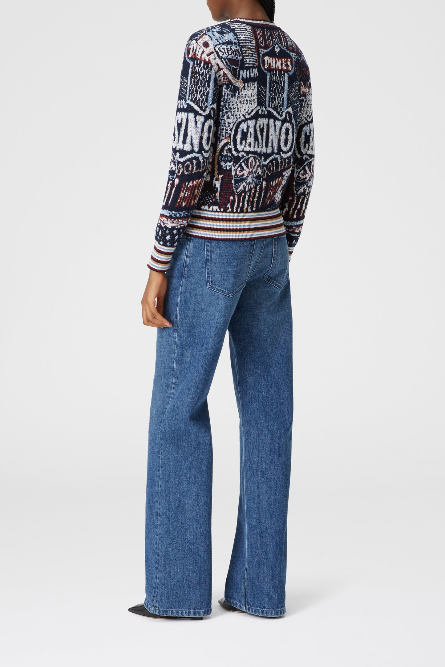 Pullover Casino in NavyMissoni - Anita Hass