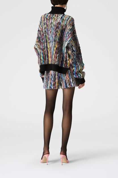 Rollkragenpullover Boucle in SchwarzMissoni - Anita Hass