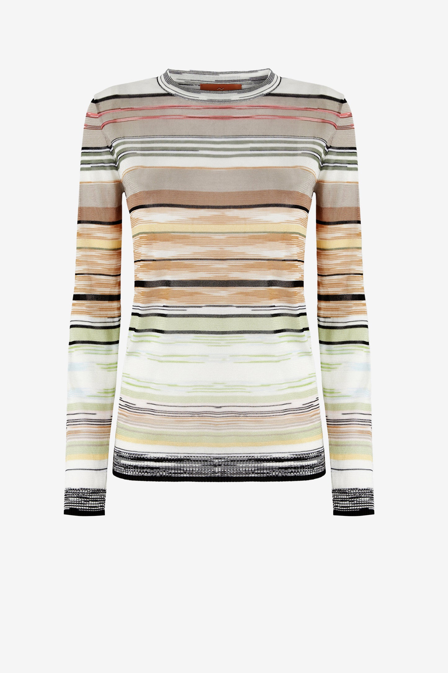 Jersey en color salvia/camel de Missoni - Anita Hass