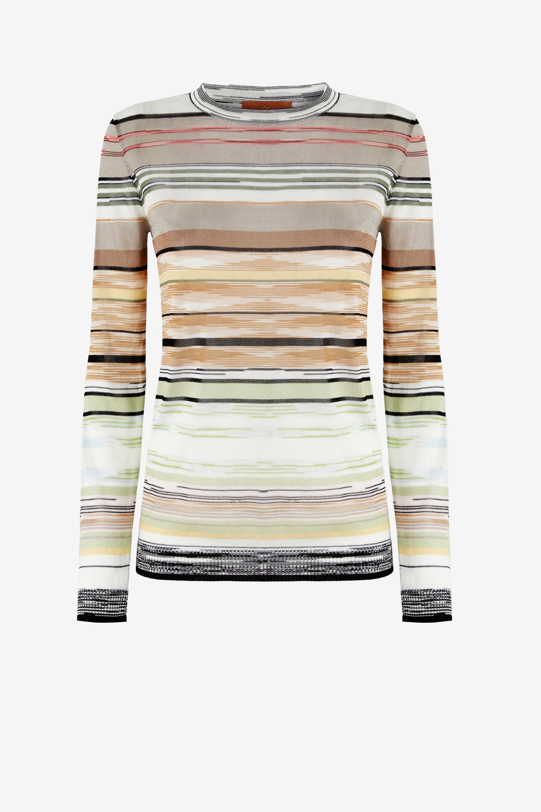 Jersey en color salvia/camel de Missoni - Anita Hass