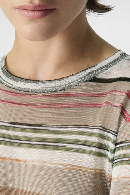 Jersey en color salvia/camel de Missoni - Anita Hass