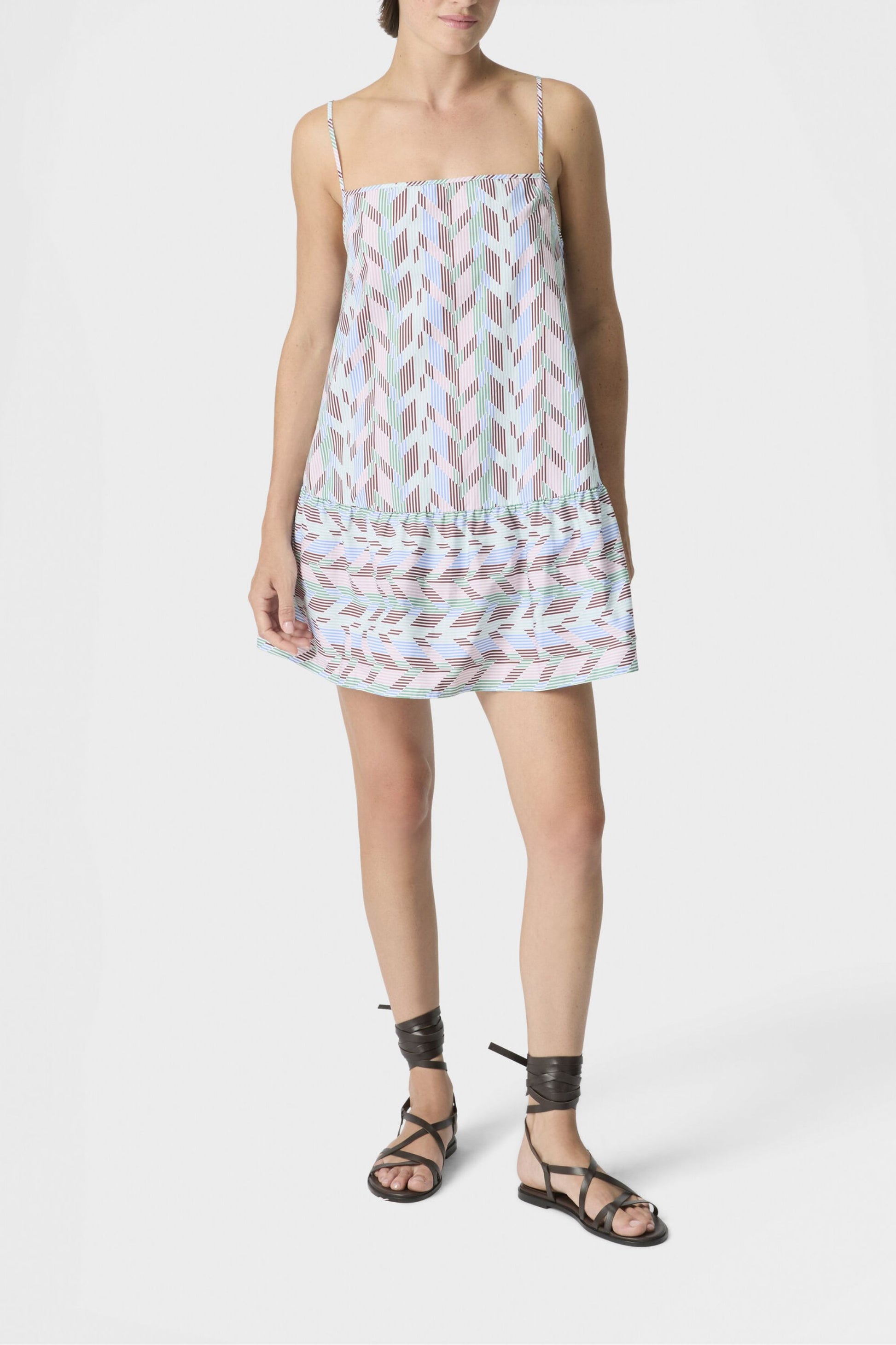 マルチストライプのストラップドレス　Missoni - アニタ・ハス