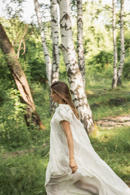 Kleid Joanne in WeißMoré Noir - Anita Hass