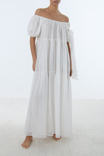 Kleid Joanne in WeißMoré Noir - Anita Hass