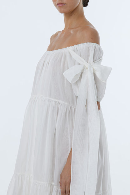 Kleid Joanne in WeißMoré Noir - Anita Hass