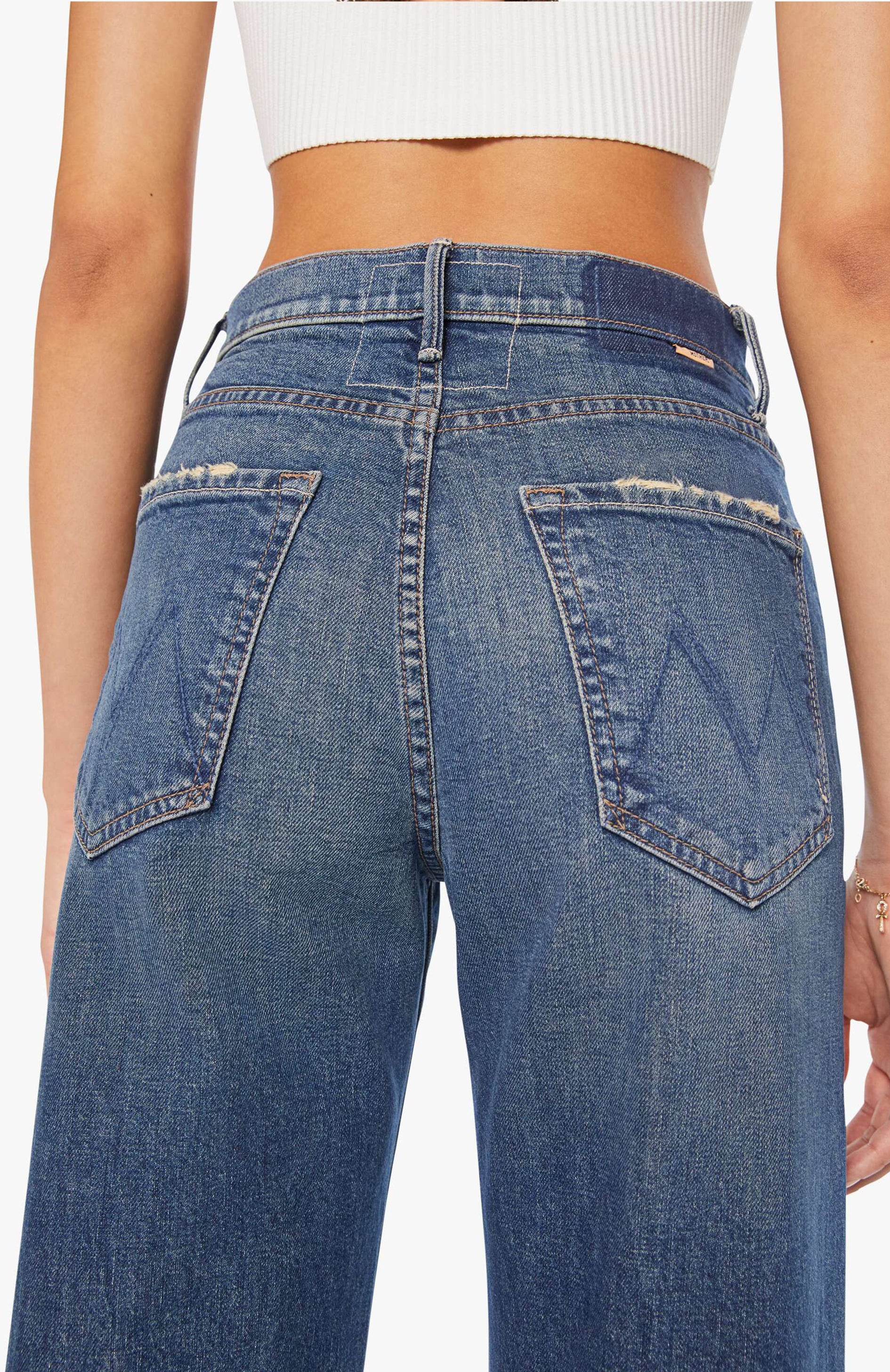 Jeans The Lasso Sneak in Punk NouveauMother - Anita Hass