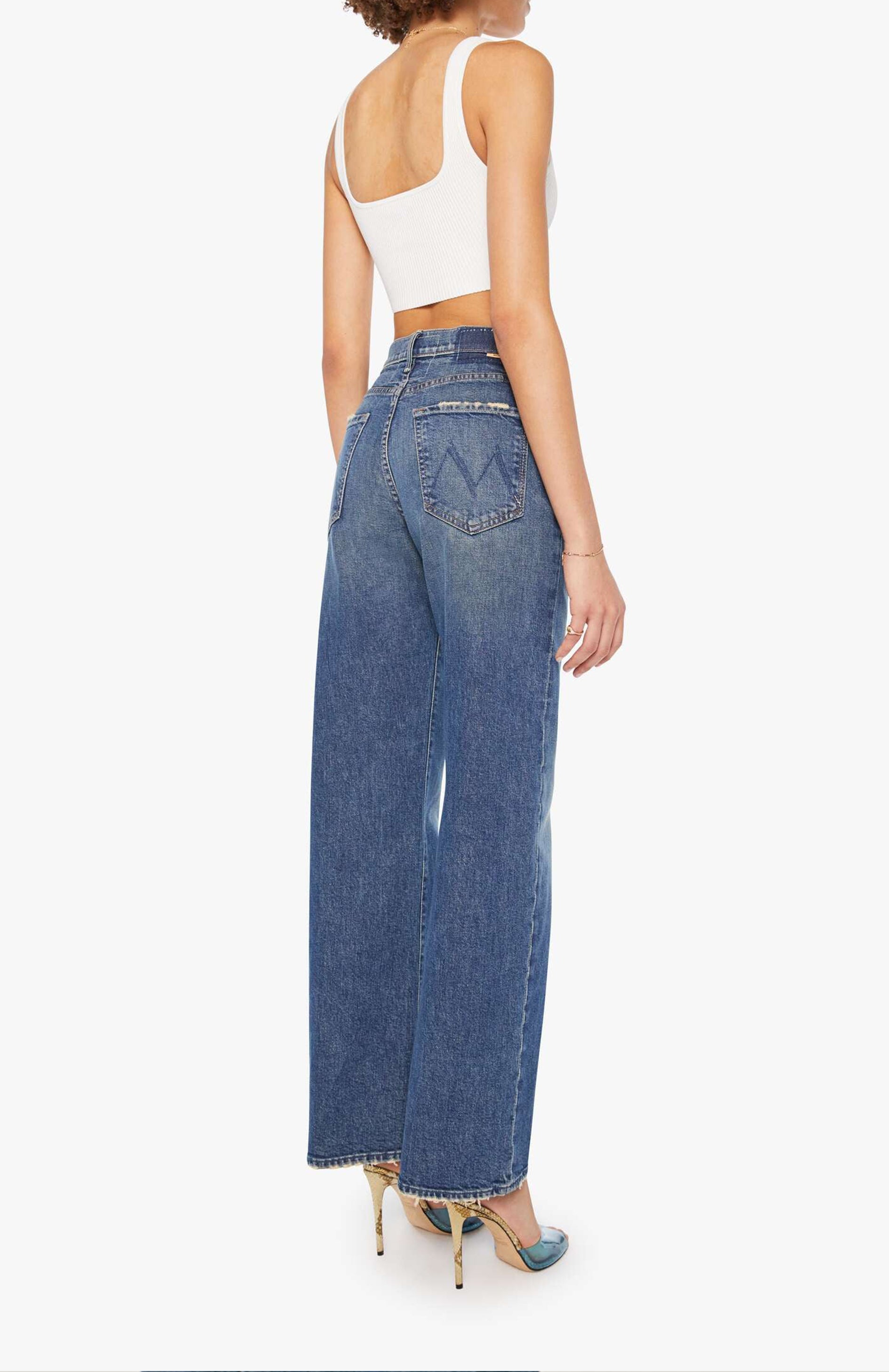 Jeans The Lasso Sneak in Punk NouveauMother - Anita Hass