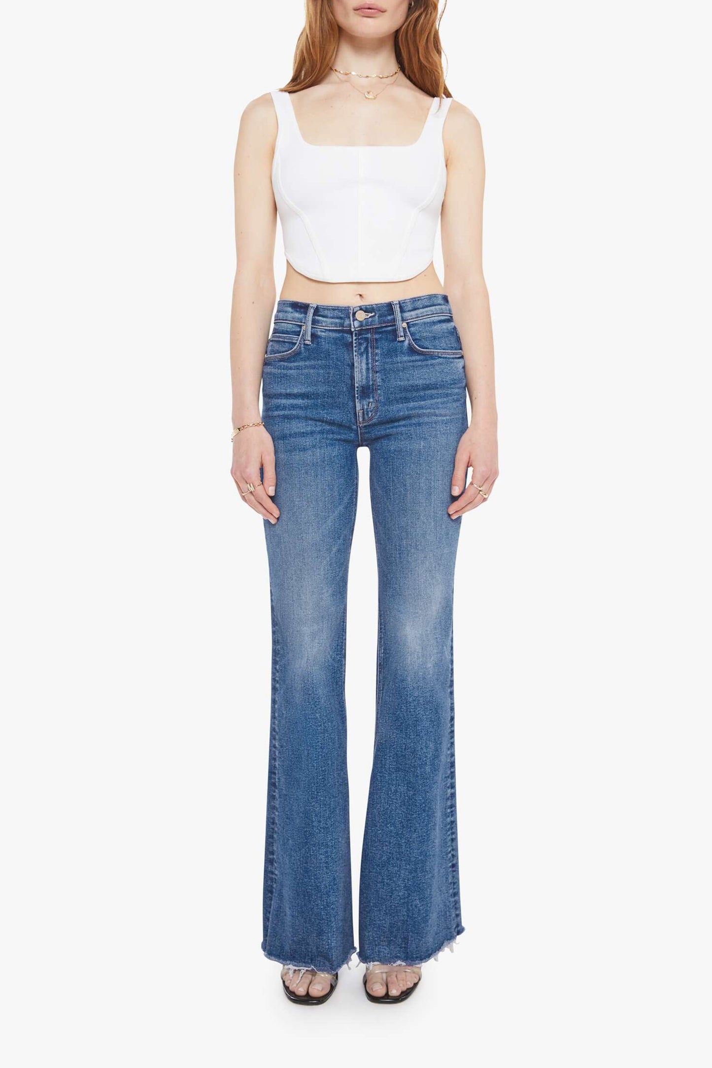 Jeans The Doozy Sneak Fray in Let's Split