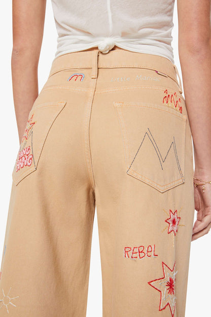 Jeans SNACKS! Double Dip Nerdy in Khaki