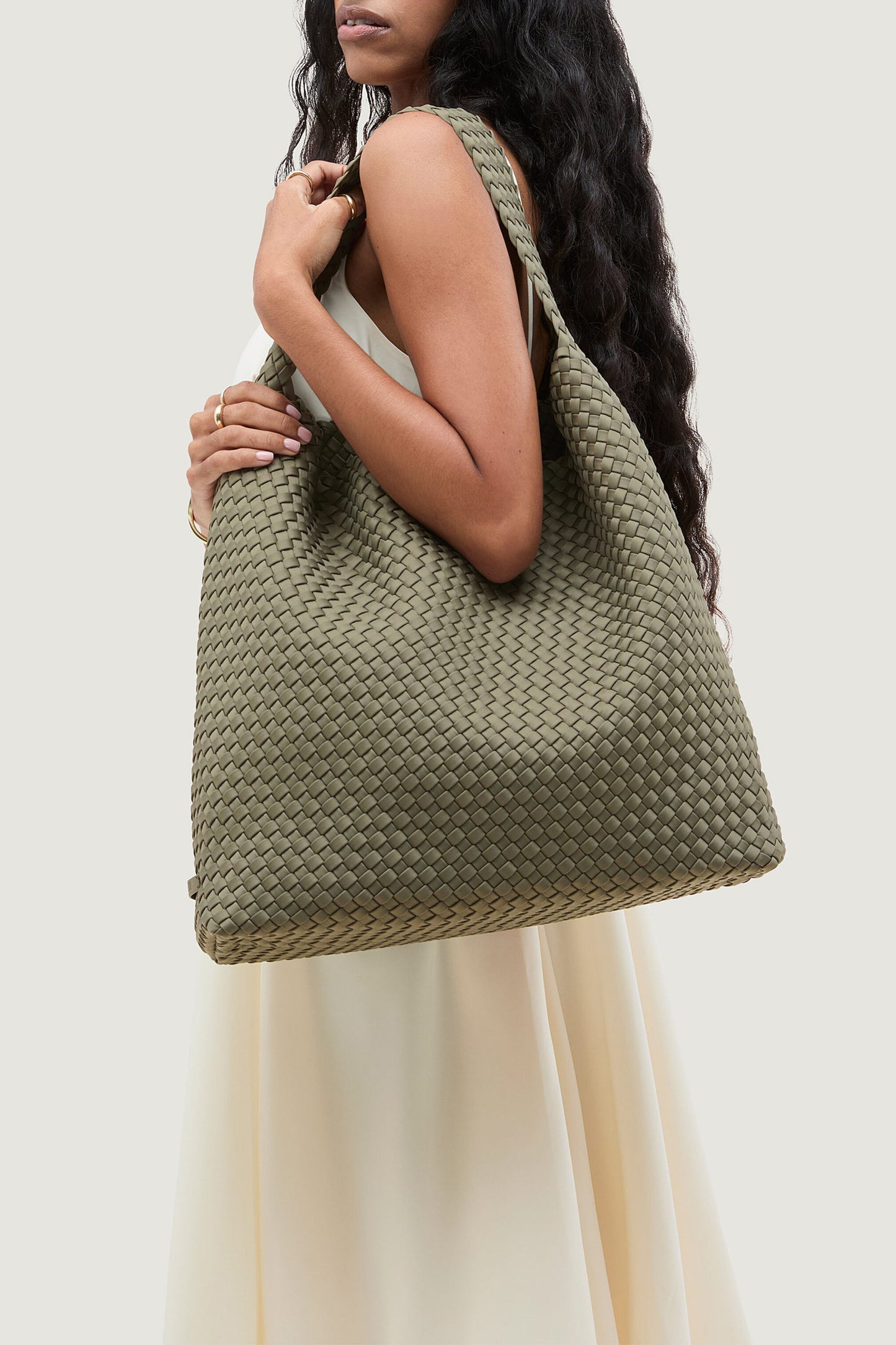 Nomad Large bag in Olea