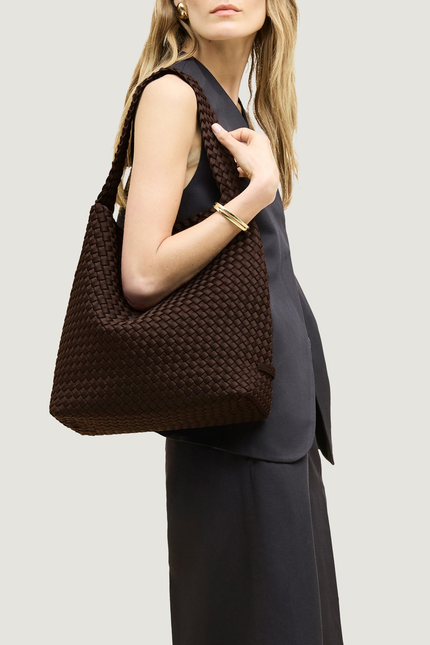 Tasche Nomad Medium in ChocolateNaghedi - Anita Hass