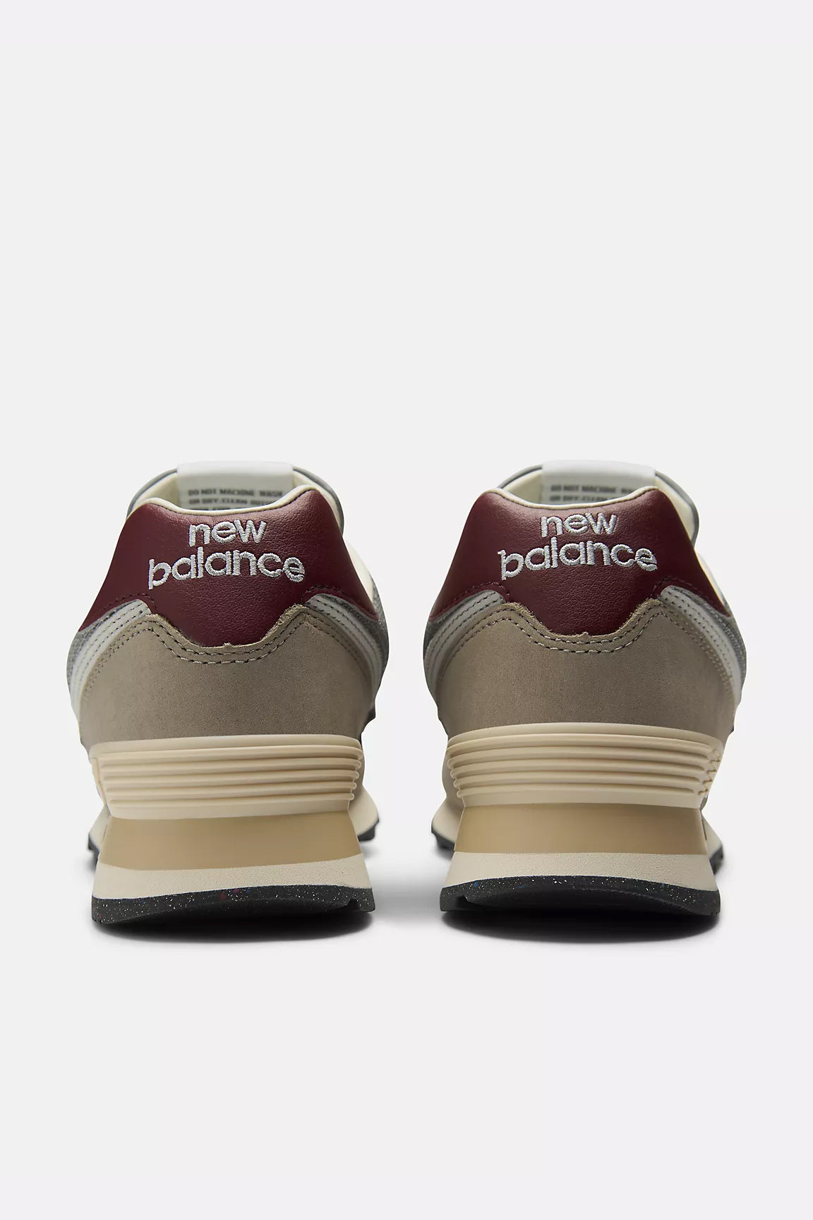 574 Sneakers in Arid Stone/Red by New Balance - Anita Hass