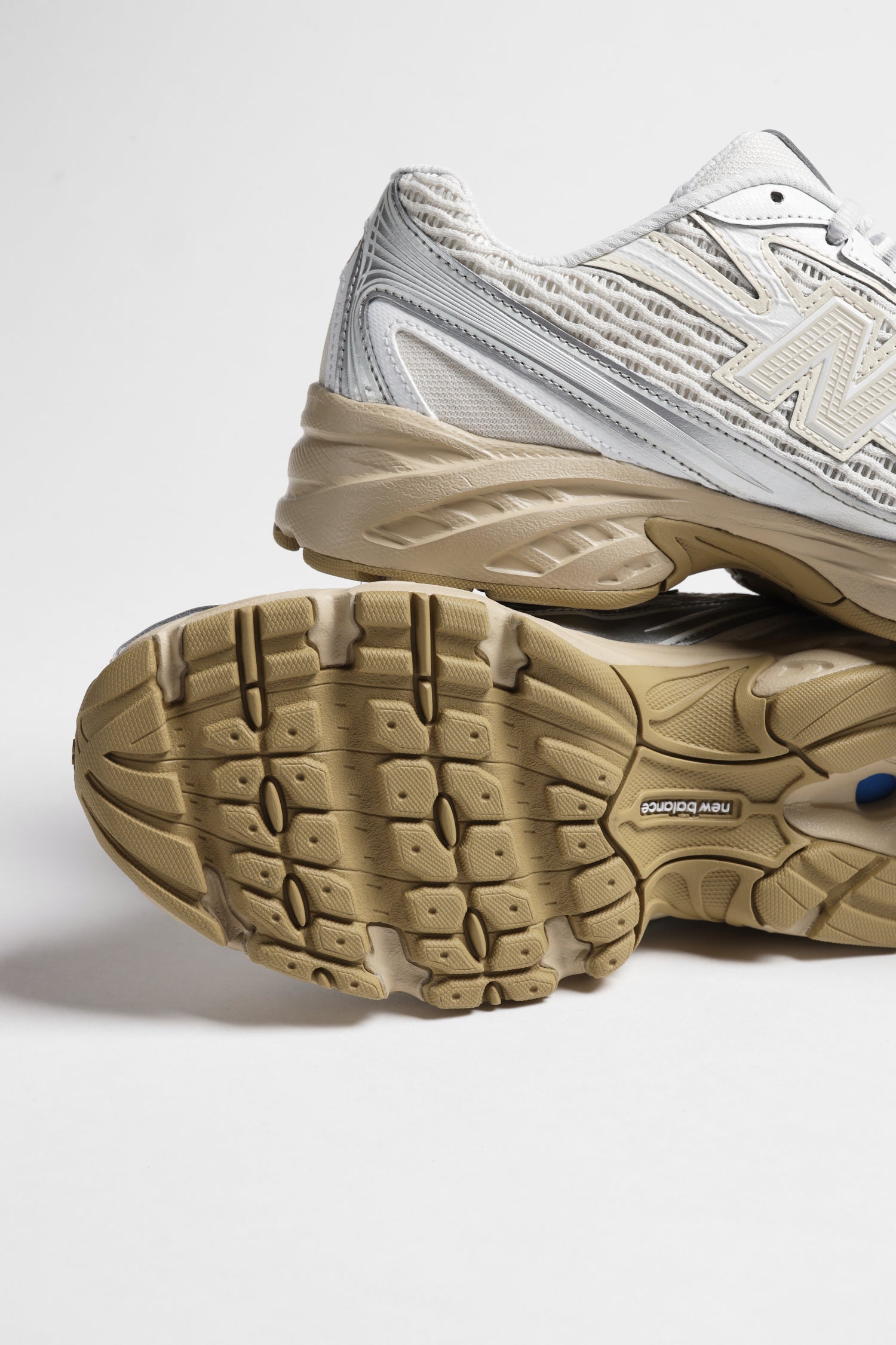 740 Sneakers in Linen/Toasted Sesame by New Balance - Anita Hass