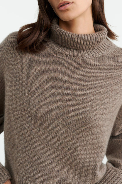 Pullover Tabitha in Peat MelangeNili Lotan - Anita Hass