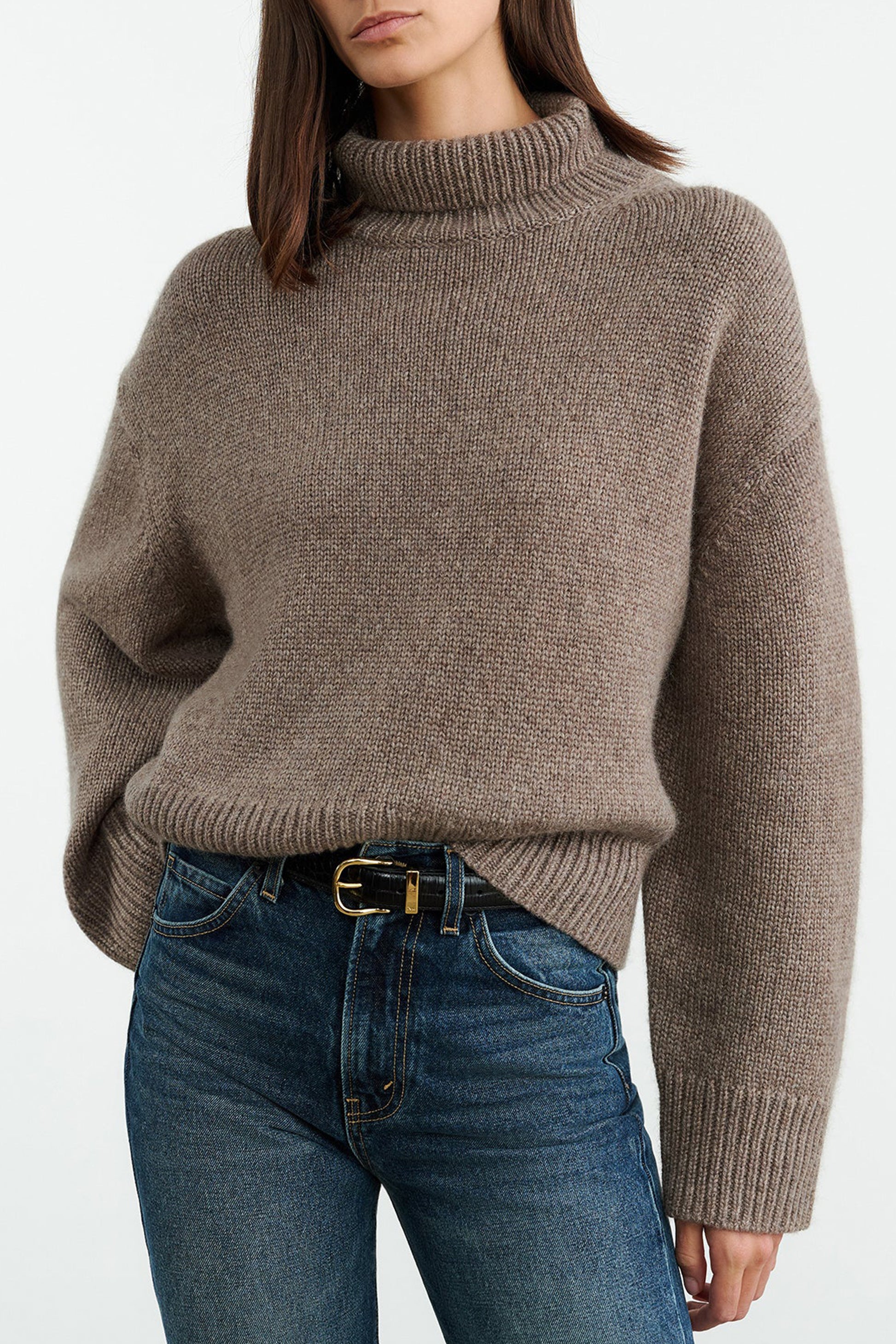 Pullover Tabitha in Peat MelangeNili Lotan - Anita Hass