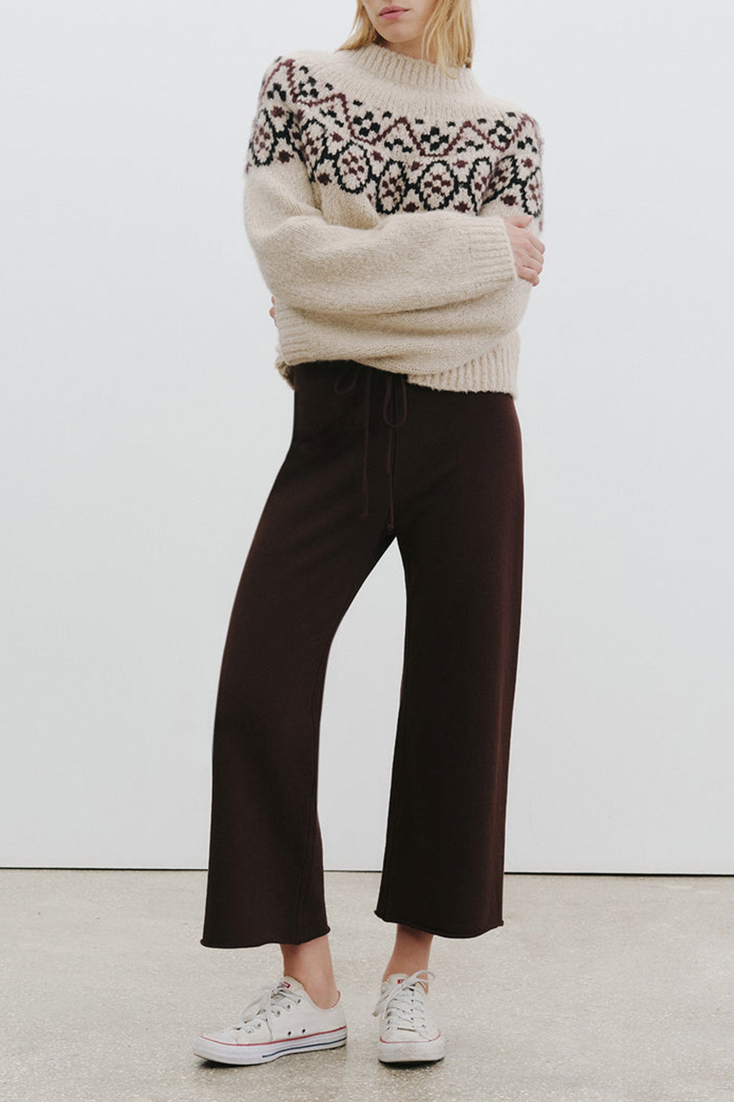 Kiki sweatpants in espresso