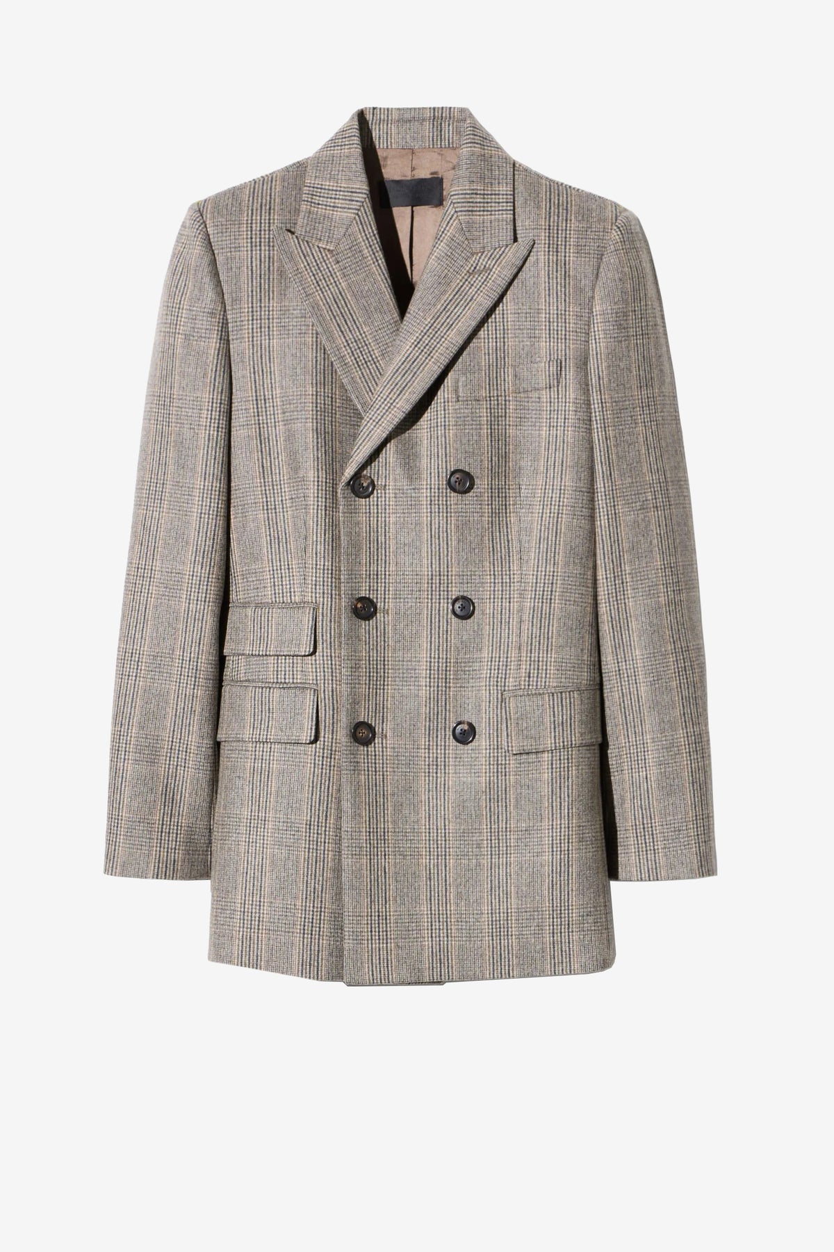 Noah Blazer in Fatigue Plaid