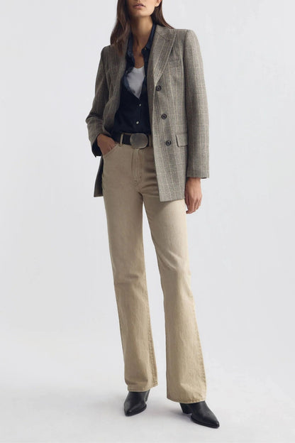 Blazer Noah in Fatigue Plaid Nili Lotan