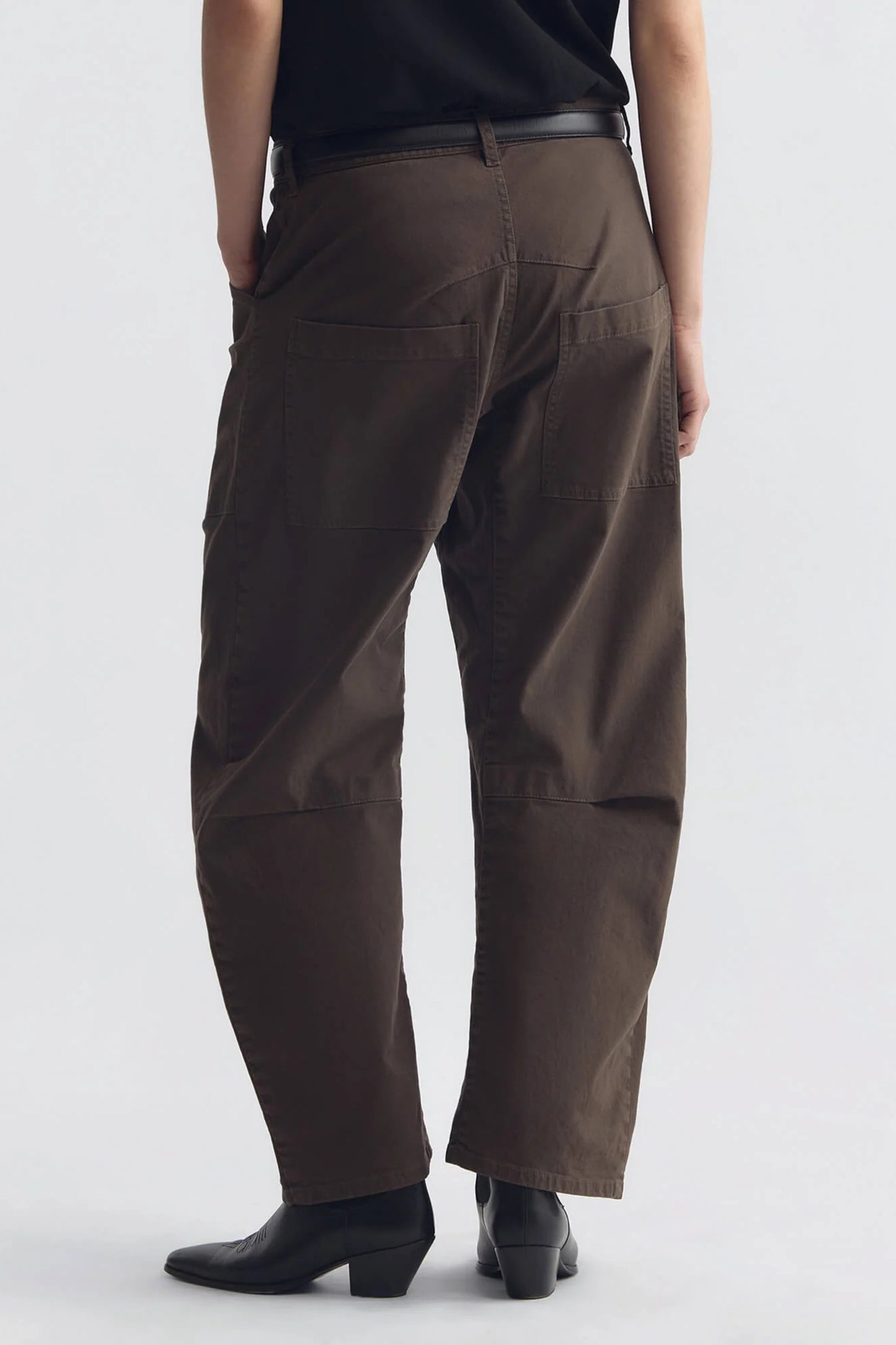 Hose Shon in Dark Walnut Nili Lotan