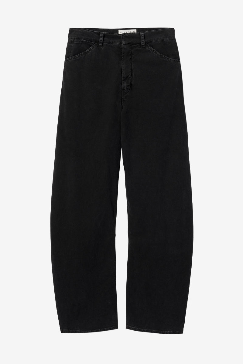 Tribeca Pants in Jet Black by Nili Lotan - Anita Hass