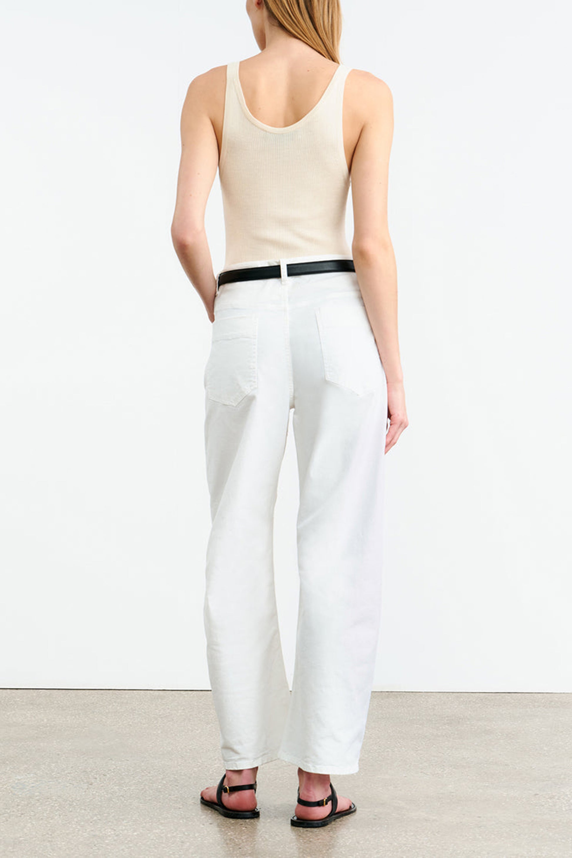 Hose Tribeca in Weiß Nili Lotan