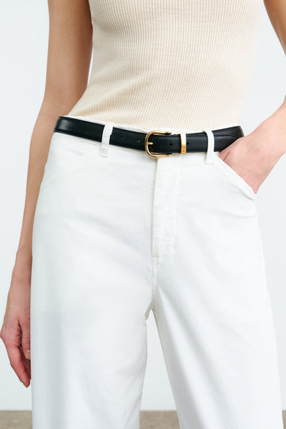 Hose Tribeca in Weiß Nili Lotan