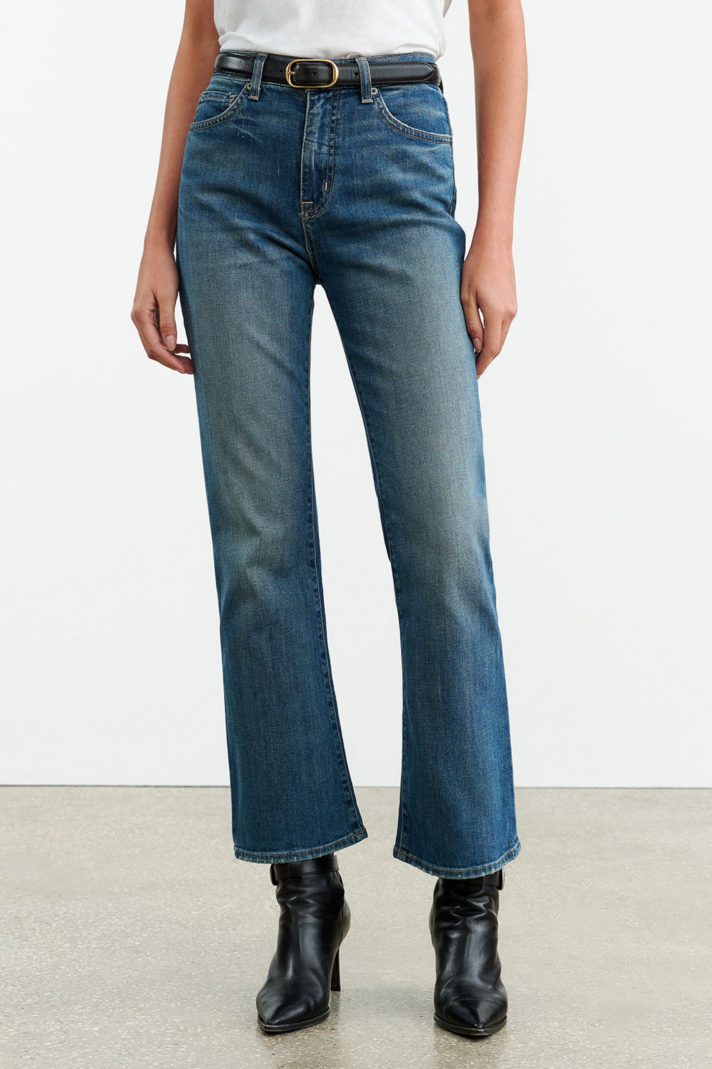 Jeans Bootcut in Classic Wash Nili Lotan