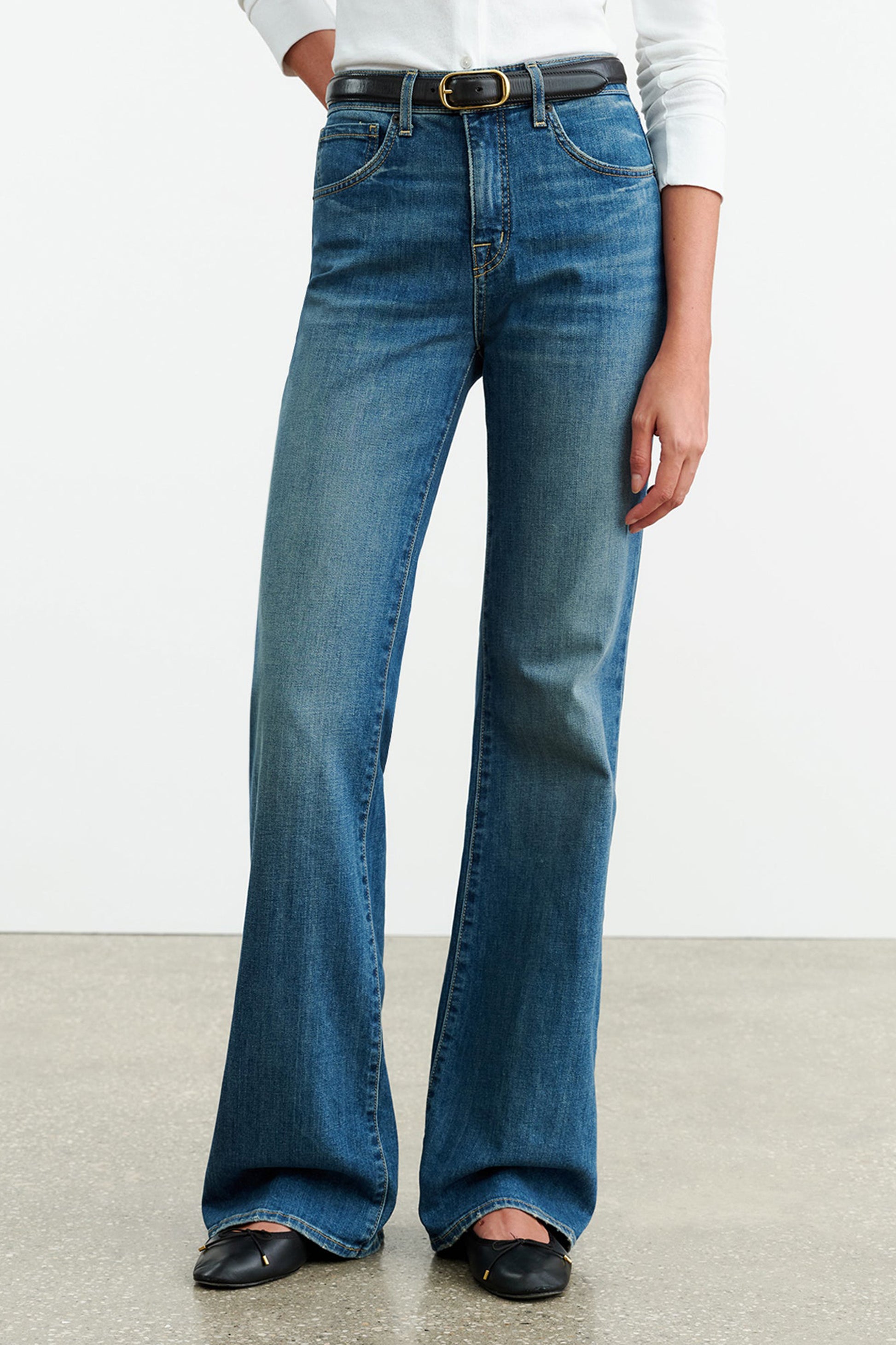 Jeans Celia in Classic Wash Nili Lotan