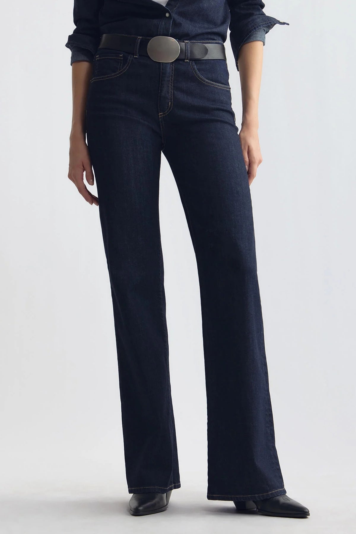 Jeans Celia in Indigo Rinse Nili Lotan