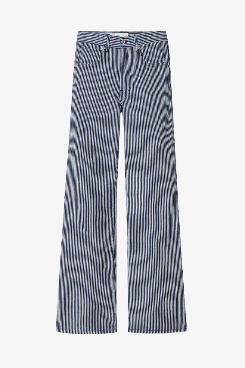 Celia Jeans in Railroad Striped by Nili Lotan - Anita Hass