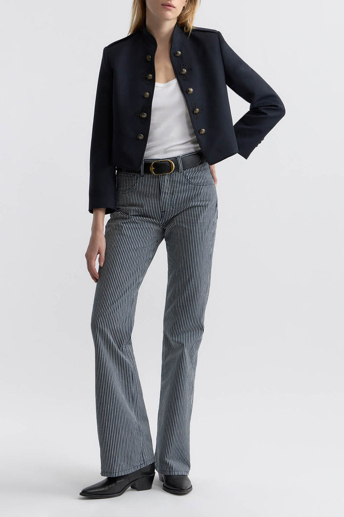 Celia Jeans in Railroad Striped by Nili Lotan - Anita Hass