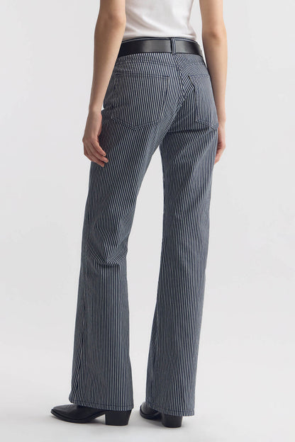 Celia Jeans in Railroad Striped by Nili Lotan - Anita Hass