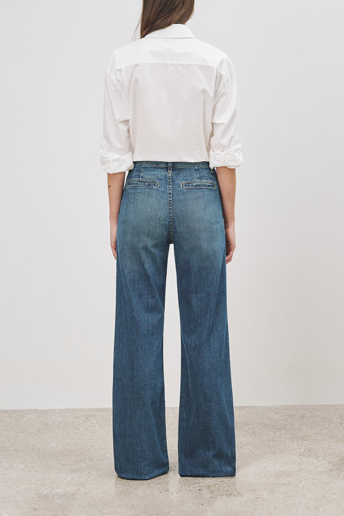 Jeans Flora in Classic Wash Nili Lotan