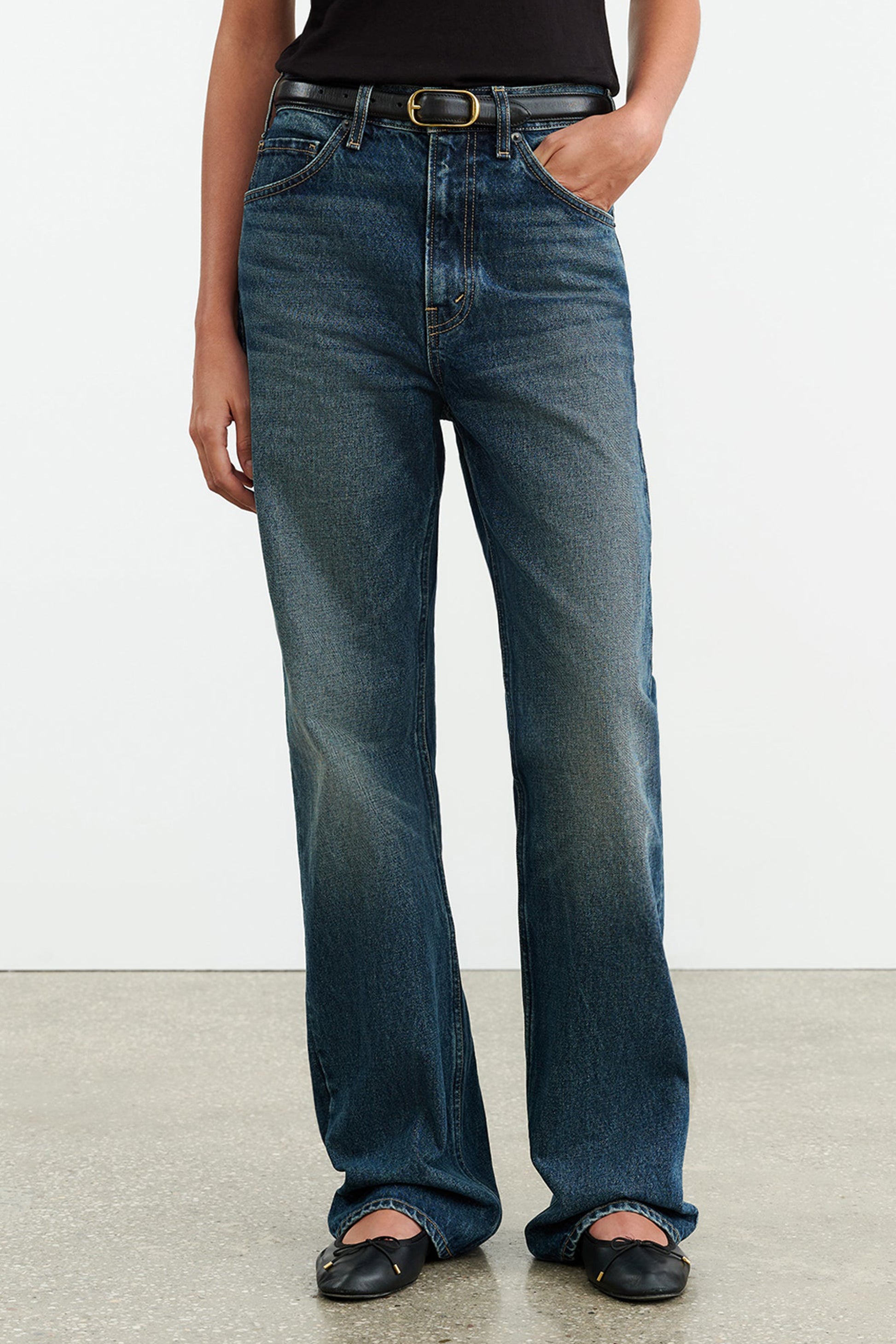 Jeans Mitchell in Simon Wash Nili Lotan
