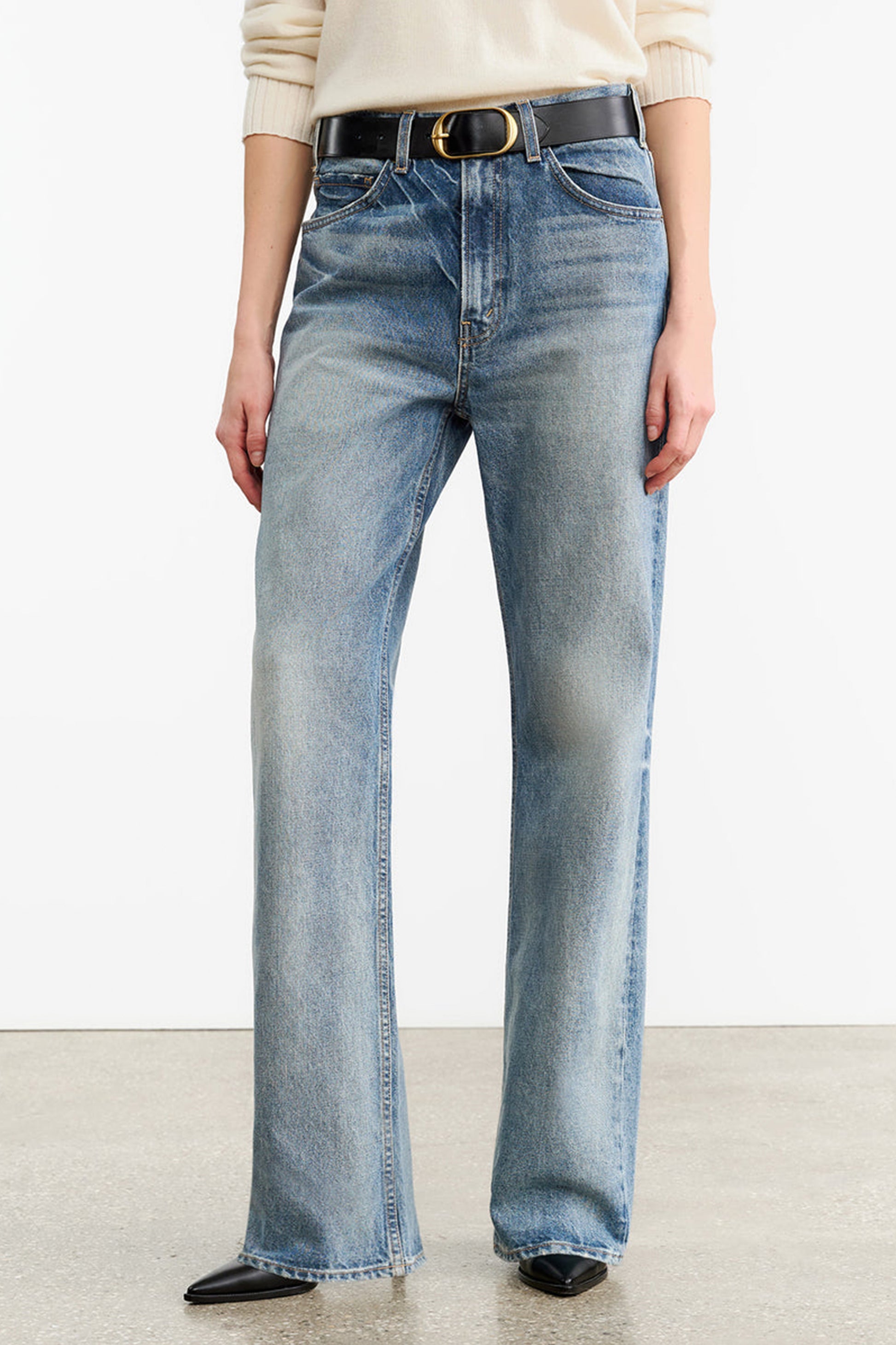 Jeans Mitchell in Summer Wash Nili Lotan
