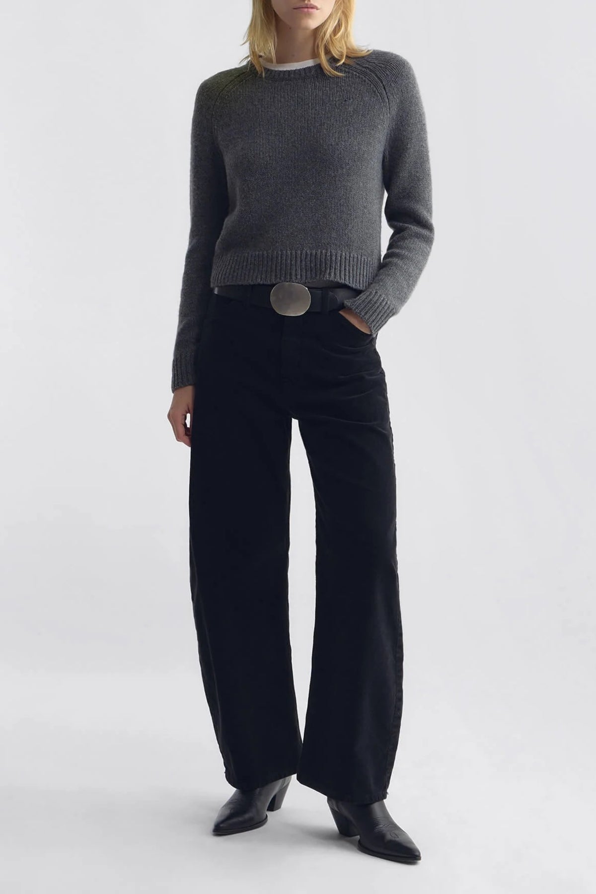 Kordhose Tribeca in Jet Black Nili Lotan