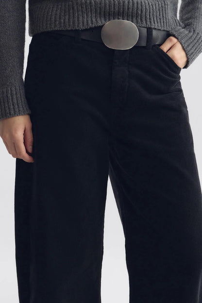 Kordhose Tribeca in Jet Black Nili Lotan