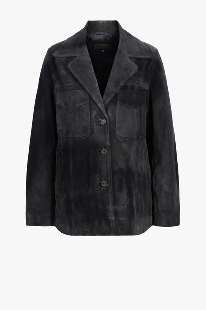 Lederjacke Dominic in Midnight Nili Lotan