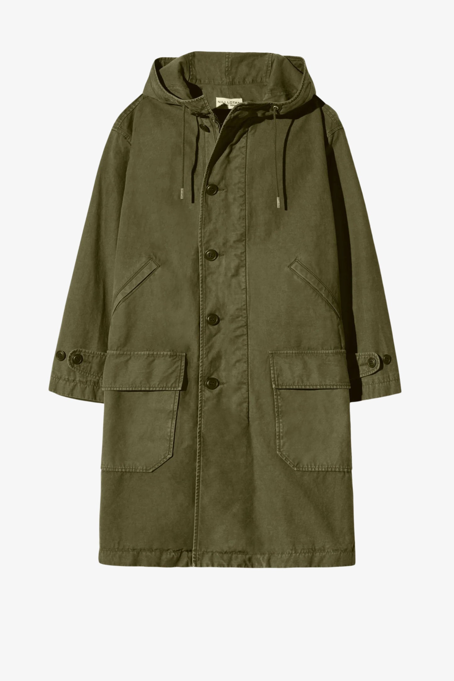Parka Delmar in Dark Laurel