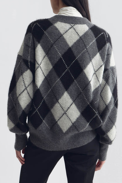 Pullover Donnika in Charcoal Nili Lotan