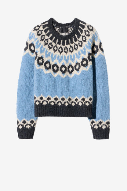 Pullover Isaline in Iceberg Blue