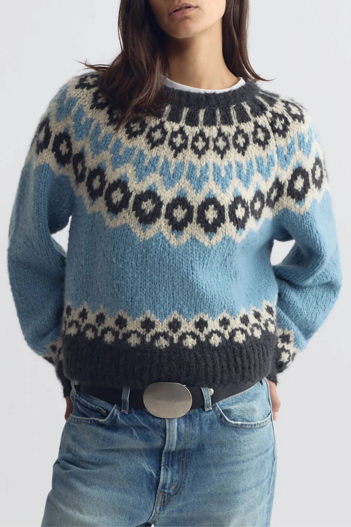 Pullover Isaline in Iceberg Blue Nili Lotan