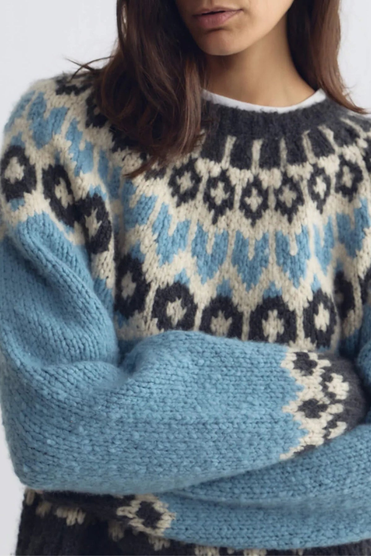 Pullover Isaline in Iceberg Blue Nili Lotan