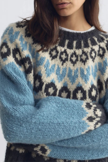 Pullover Isaline in Iceberg Blue Nili Lotan