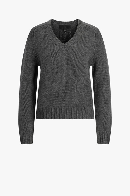 Vicki Sweater in Dark Charcoal