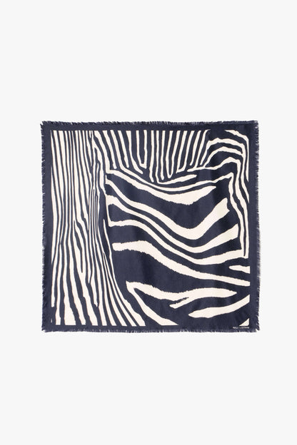 Seidentuch Zebra in Black/Ivory Nili Lotan