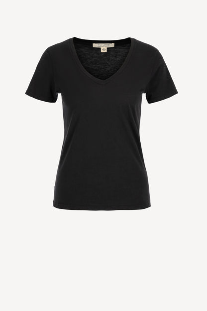 T-Shirt Carol in Jet Black Nili Lotan