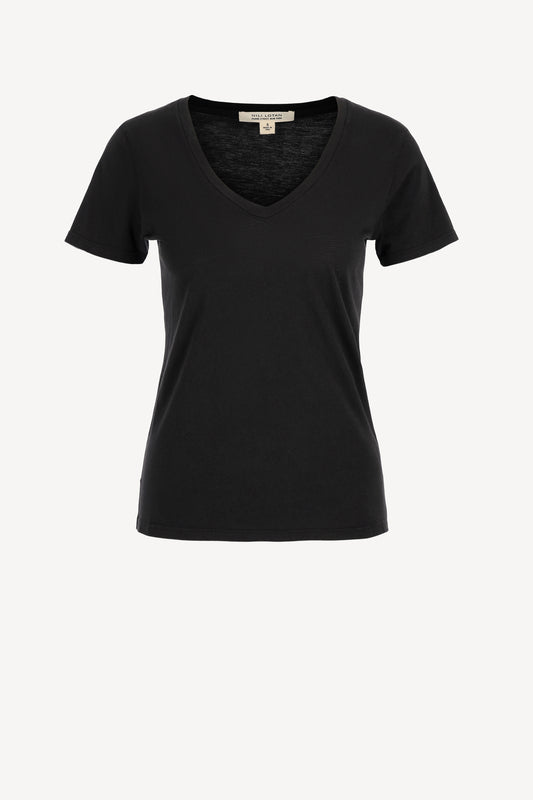 T-Shirt Carol in Jet Black Nili Lotan